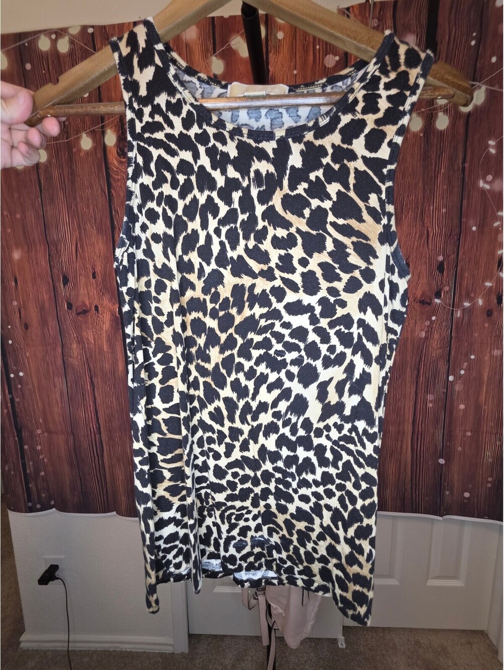 Michael Kors Leopard Print Sleeveless Dress Size Small
